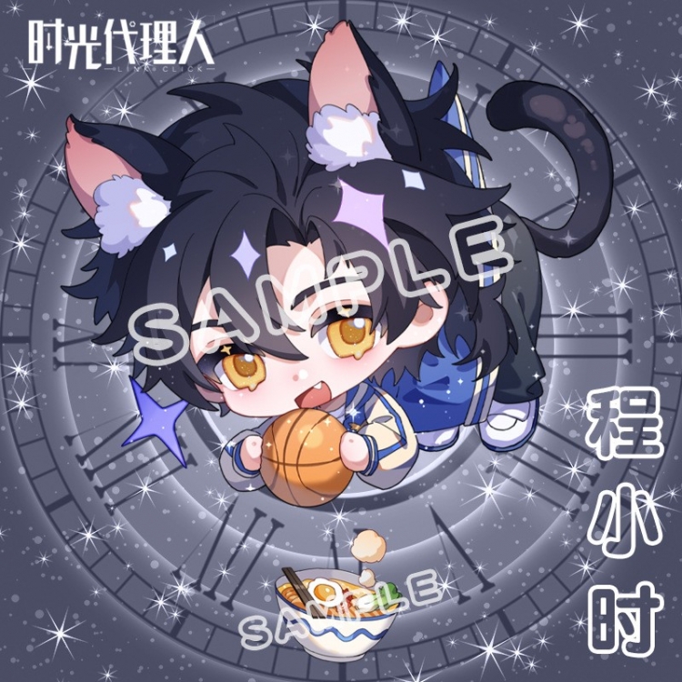 Time agent  Anime acrylic Pendant Key Chain  price for 5 pcs 12455