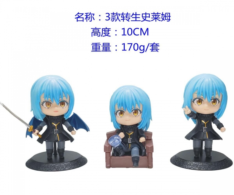 Re:Zero kara Hajimeru Isekai Seikatsu Bagged Figure Decoration Model 10cm a set of 3