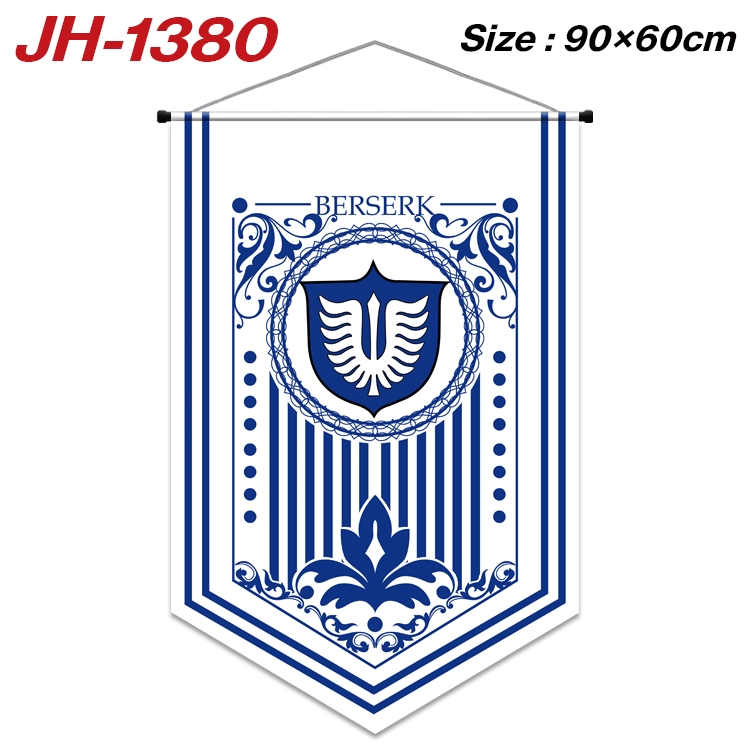BERSERK and the Band of the Hawk Anime Peripheral Full Color Printing Banner 90X60CM JH-1380