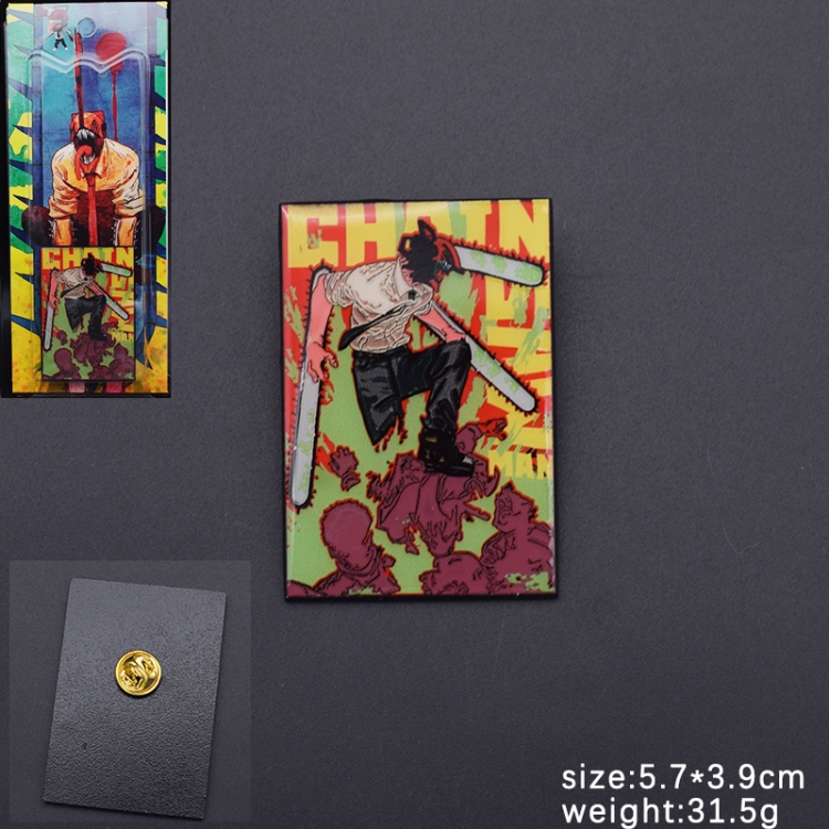 anime cartoon metal brooch