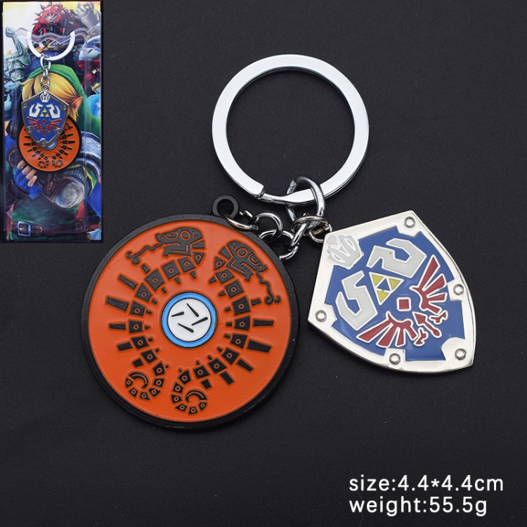 The Legend of Zelda Anime peripheral metal keychain pendant 