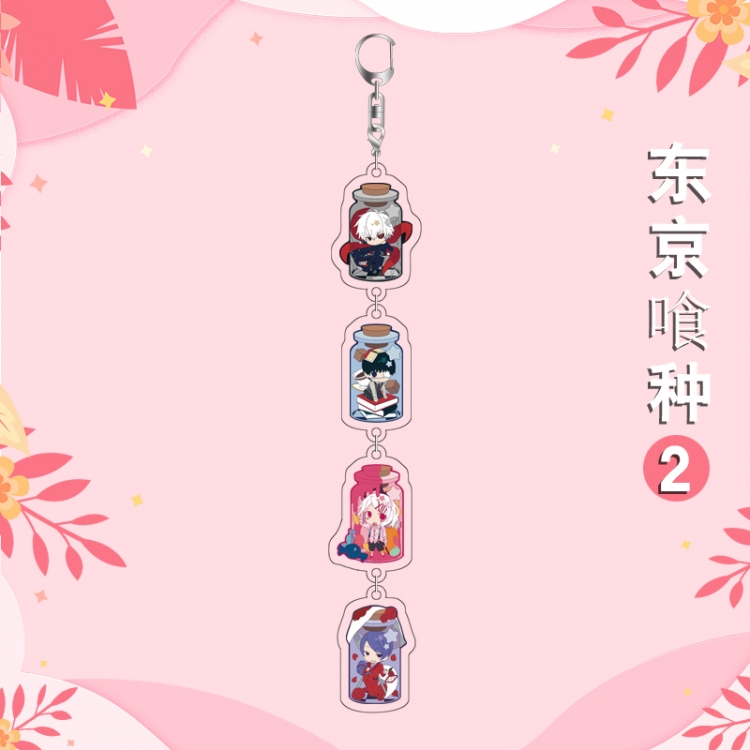 Tokyo Ghoul Anime Peripheral Pendant Acrylic Keychain Ornament 16cm price for 5 pcs