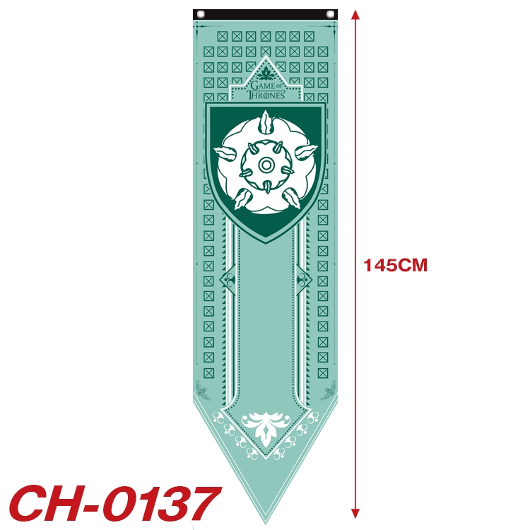 Game of Thrones Anime Peripheral Full Color Printing Banner 40x145CM CH-0137