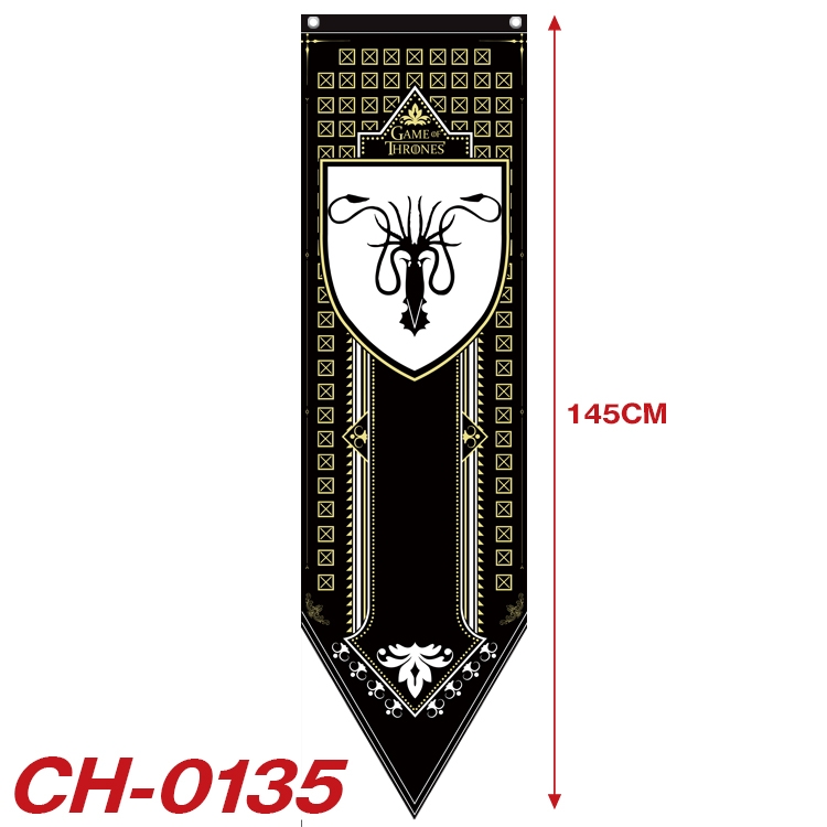 Game of Thrones Anime Peripheral Full Color Printing Banner 40x145CM CH-0135
