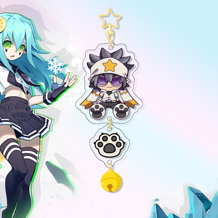 AOTU Colorful Bell Pendant Keychain Acrylic Pendant price for 5 pcs