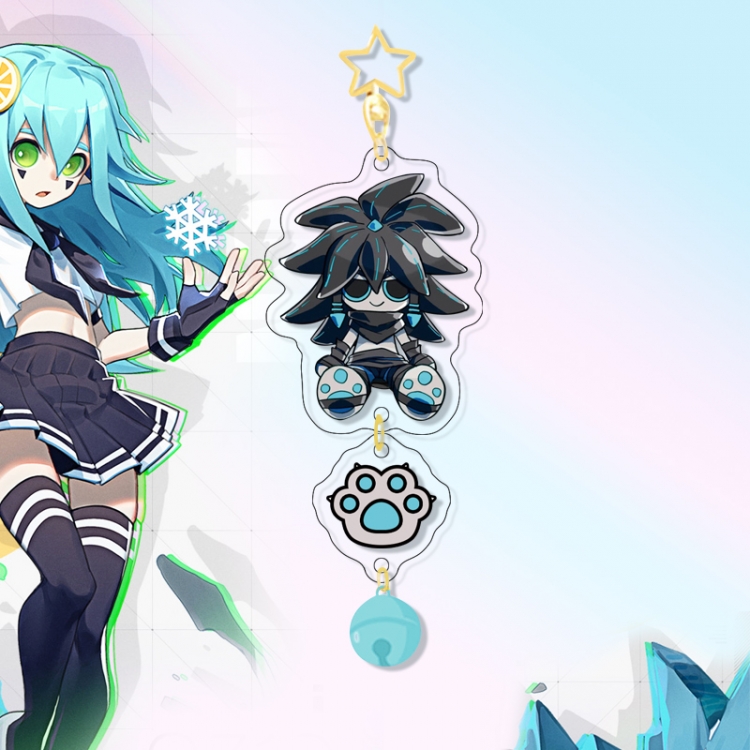 AOTU Colorful Bell Pendant Keychain Acrylic Pendant price for 5 pcs