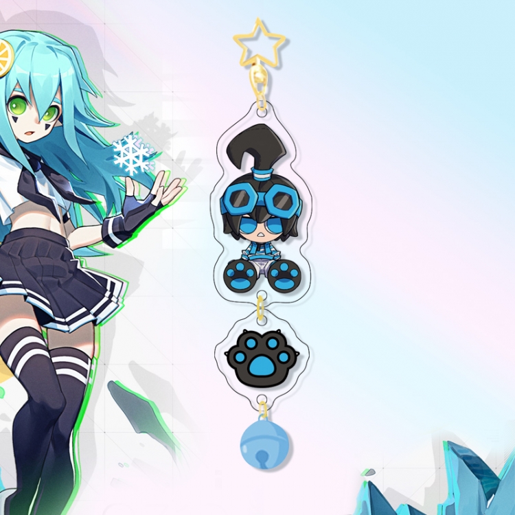 AOTU Colorful Bell Pendant Keychain Acrylic Pendant price for 5 pcs