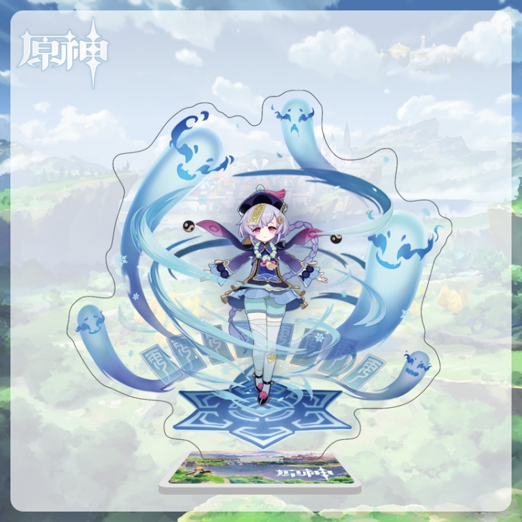 Genshin Impact game characters acrylic Standing Plates Keychain 16cm