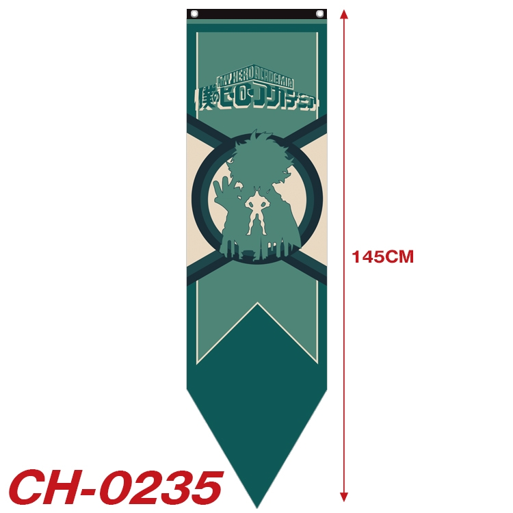 My Hero Academia Anime Peripheral Full Color Printing Banner 40x145CM 