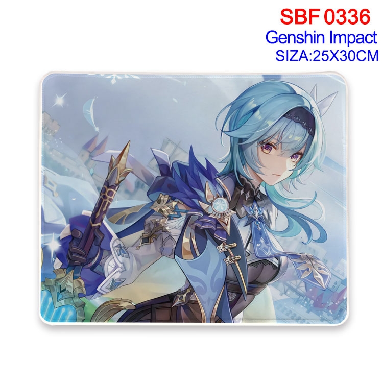 Genshin Impact Anime peripheral mouse pad 25X30cm SBF-336