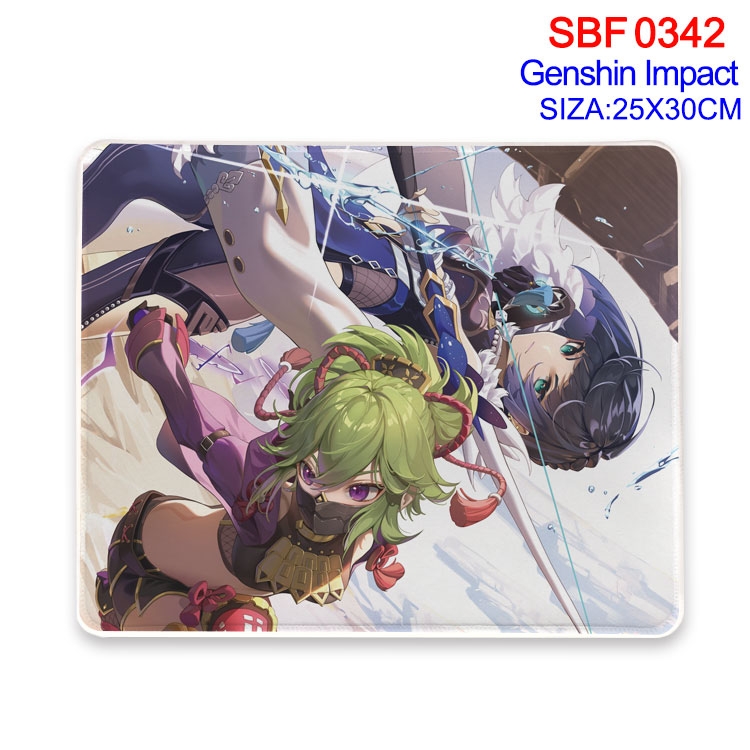 Genshin Impact Anime peripheral mouse pad 25X30cm SBF-342