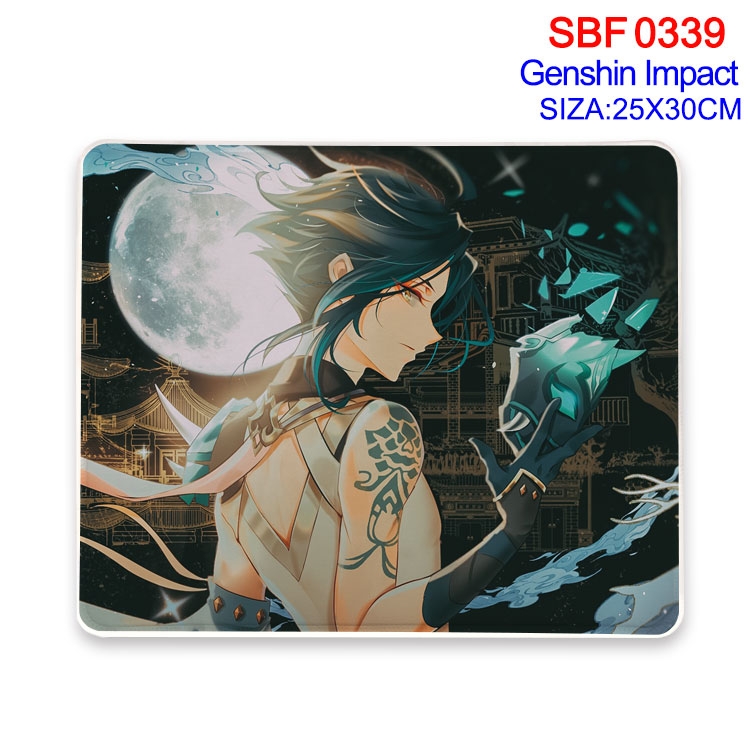 Genshin Impact Anime peripheral mouse pad 25X30cm  SBF-339