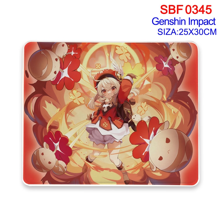 Genshin Impact Anime peripheral mouse pad 25X30cm  SBF-345