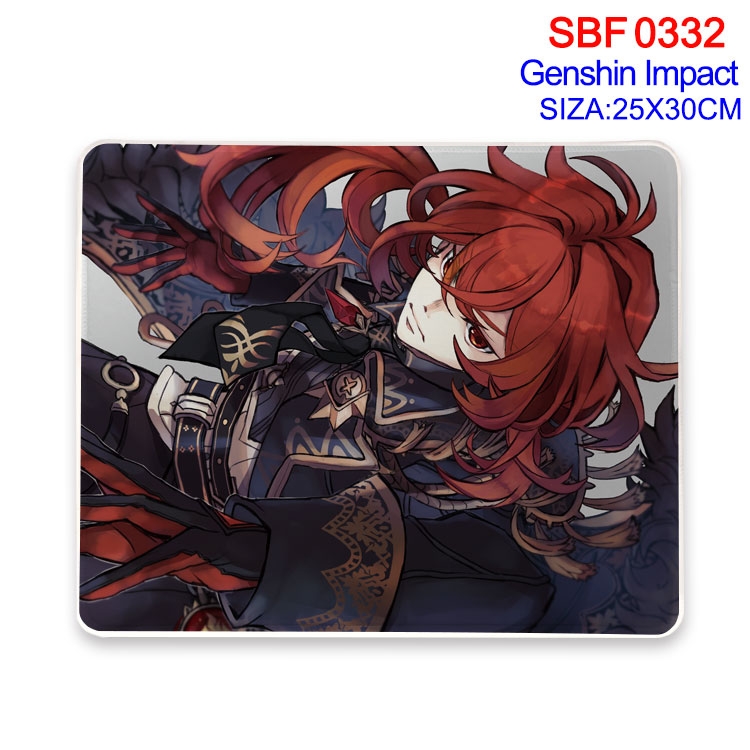 Genshin Impact Anime peripheral mouse pad 25X30cm SBF-332