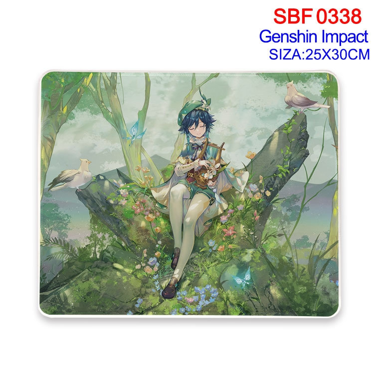 Genshin Impact Anime peripheral mouse pad 25X30cm SBF-338