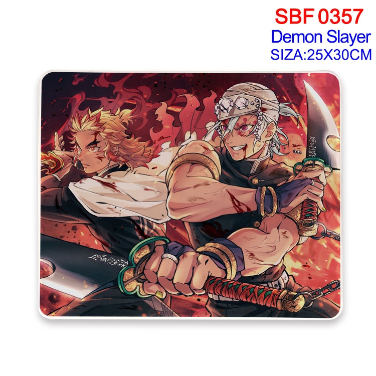 Demon Slayer Kimets Anime peripheral mouse pad 25X30cm SBF-357