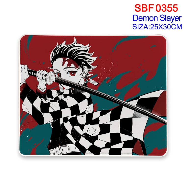 Demon Slayer Kimets Anime peripheral mouse pad 25X30cm SBF-355