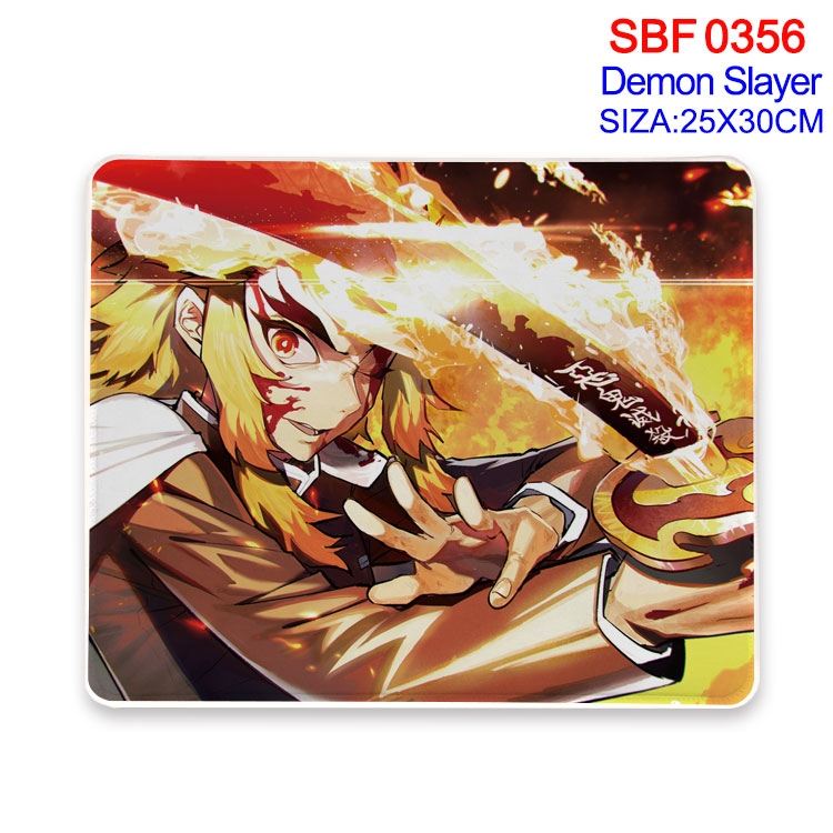Demon Slayer Kimets Anime peripheral mouse pad 25X30cm  SBF-356