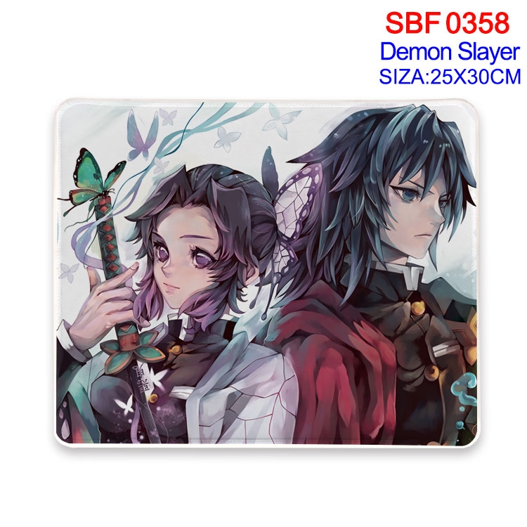 Demon Slayer Kimets Anime peripheral mouse pad 25X30cm SBF-358
