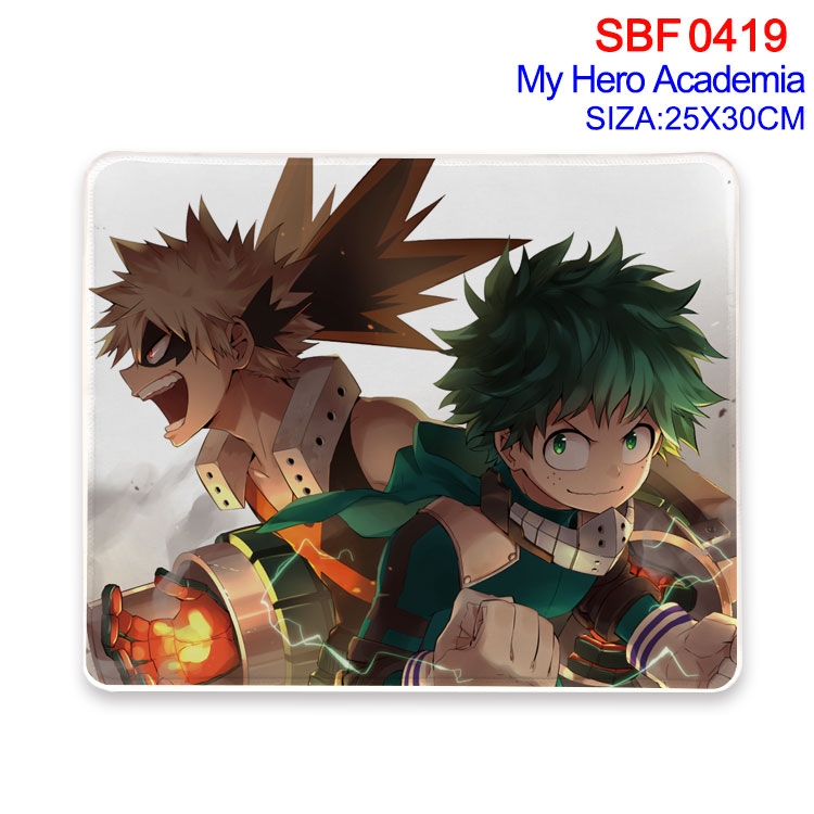 My Hero Academia Anime peripheral mouse pad 25X30cm SBF-419