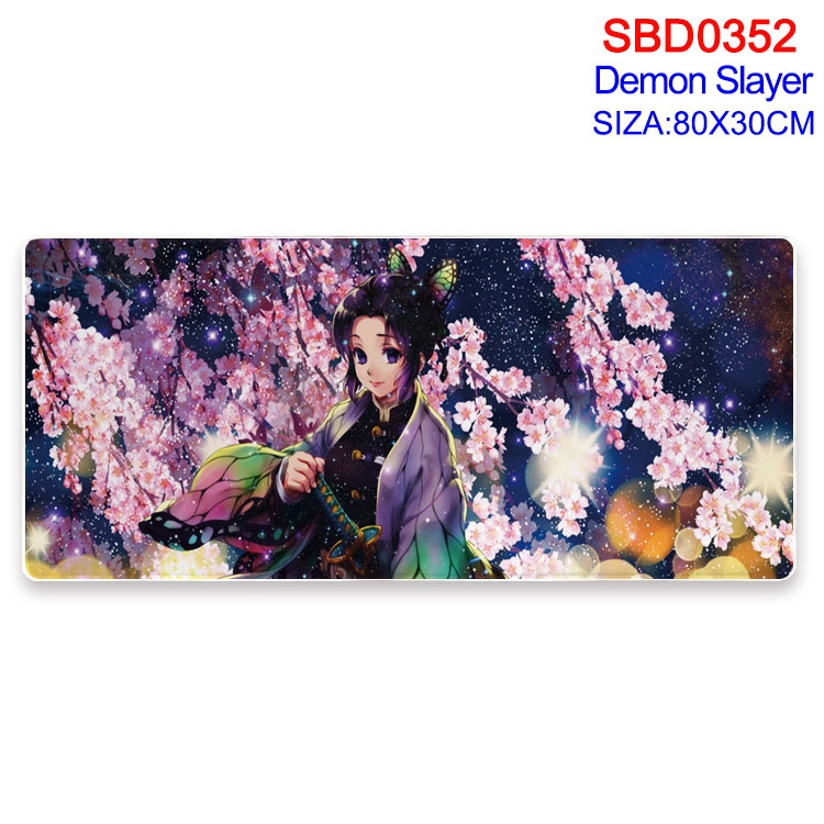 Demon Slayer Kimets Anime peripheral edge lock mouse pad 80X30cm SBD-352
