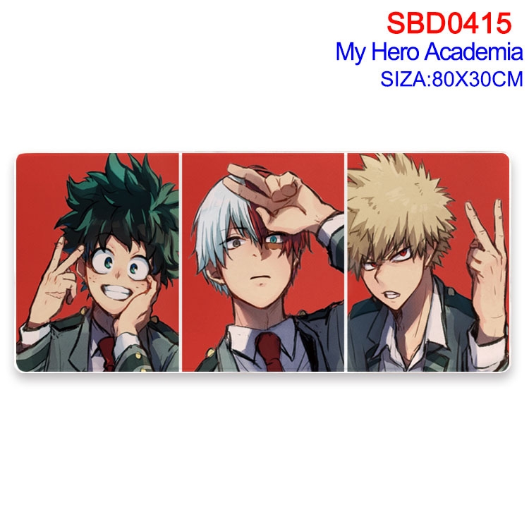 My Hero Academia Anime peripheral edge lock mouse pad 80X30cm SBD-415