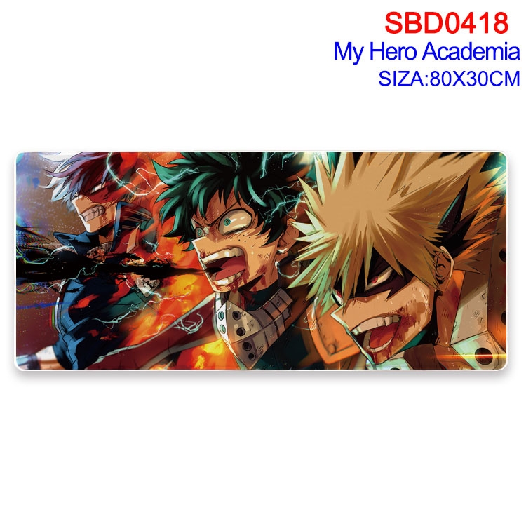 My Hero Academia Anime peripheral edge lock mouse pad 80X30cm SBD-418