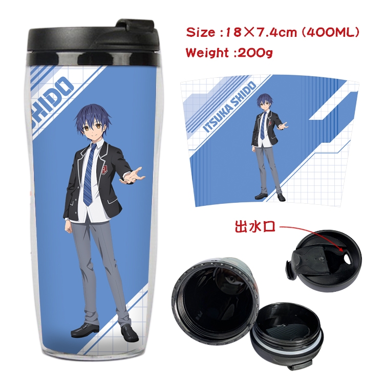 Date-A-Live Anime Starbucks Leakproof Insulated Cup 18X7.4CM 400ML