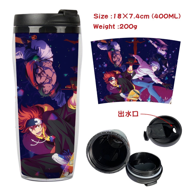 SK∞ Anime Starbucks Leakproof Insulated Cup 18X7.4CM 400ML