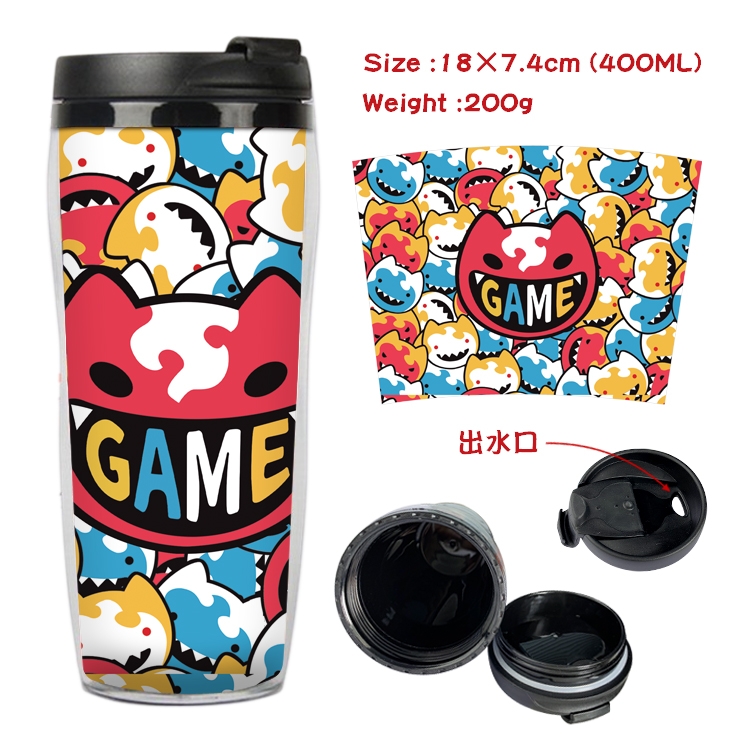SK∞ Anime Starbucks Leakproof Insulated Cup 18X7.4CM 400ML