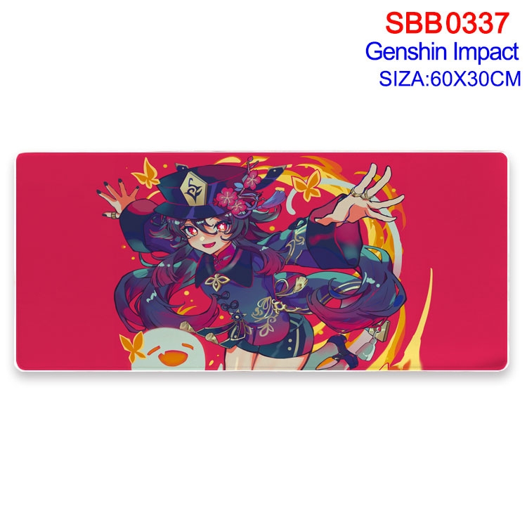 Genshin Impact Anime peripheral edge lock mouse pad 60X30cm SBB-337