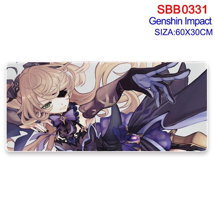 Genshin Impact Anime peripheral edge lock mouse pad 60X30cm  SBB-331