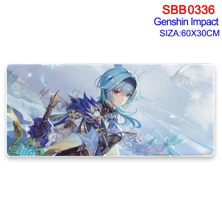 Genshin Impact Anime peripheral edge lock mouse pad 60X30cm SBB-336