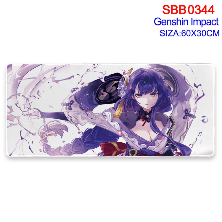 Genshin Impact Anime peripheral edge lock mouse pad 60X30cm SBB-344