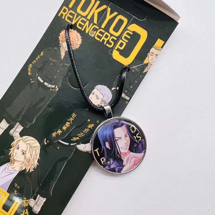 Tokyo Revengers Anime peripheral leather rope necklace pendant jewelry  price for 5 pcs 2112