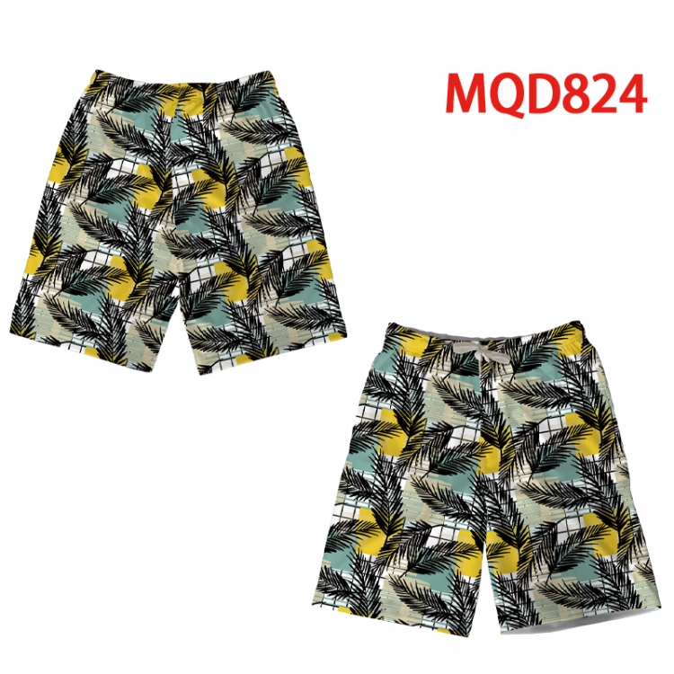popularize Printed Summer Swimwear Beach Pants M L XL 2XL 3XL MQD 824