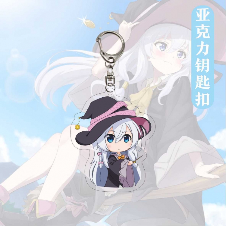 Wandering Witch Anime Acrylic Keychain Charm  price for 5 pcs 12630