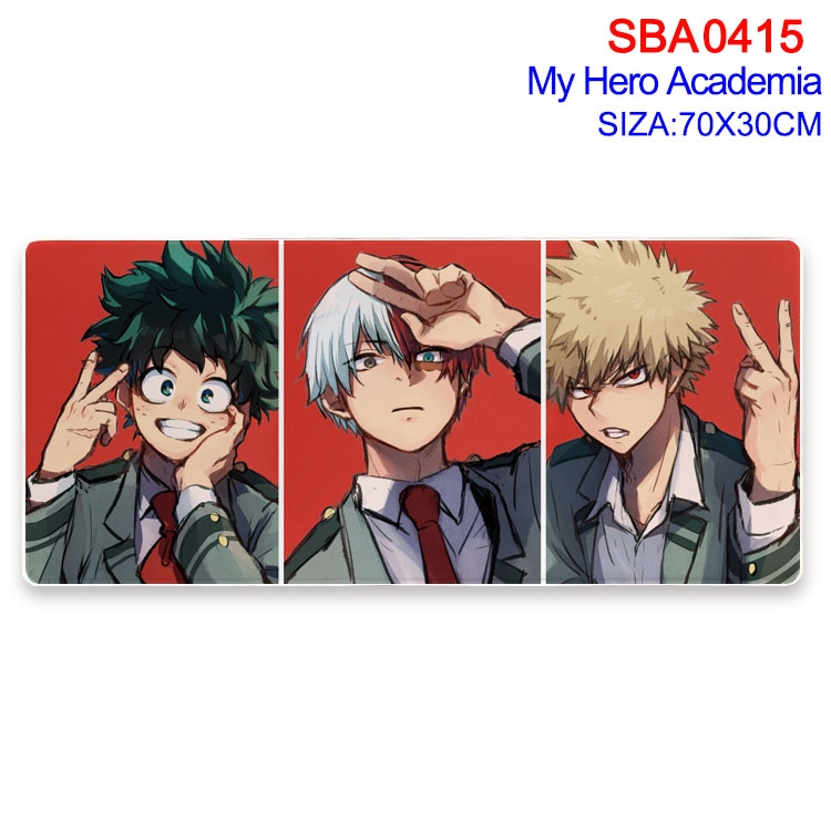 My Hero Academia Anime peripheral edge lock mouse pad 70X30cm SBA-415