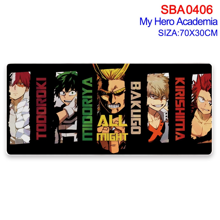 My Hero Academia Anime peripheral edge lock mouse pad 70X30cm SBA-406
