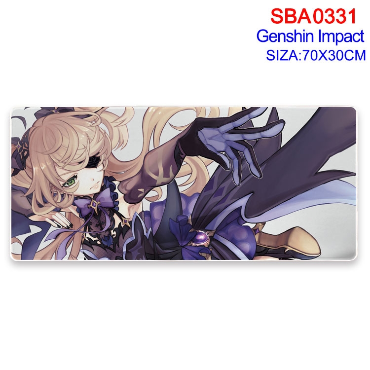 Genshin Impact Anime peripheral edge lock mouse pad 70X30cm SBA-331