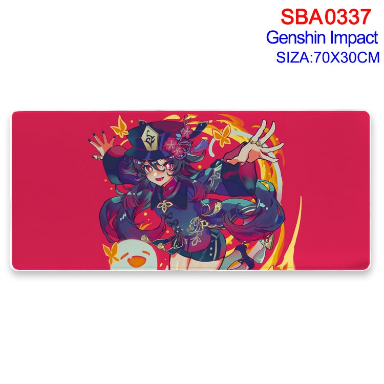 Genshin Impact Anime peripheral edge lock mouse pad 70X30cm SBA-337
