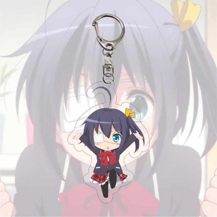 Second disease Anime Acrylic Keychain Charm price for 5 pcs 12705