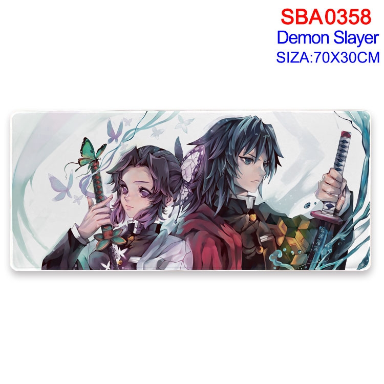 Demon Slayer Kimets Anime peripheral edge lock mouse pad 70X30cm SBA-358