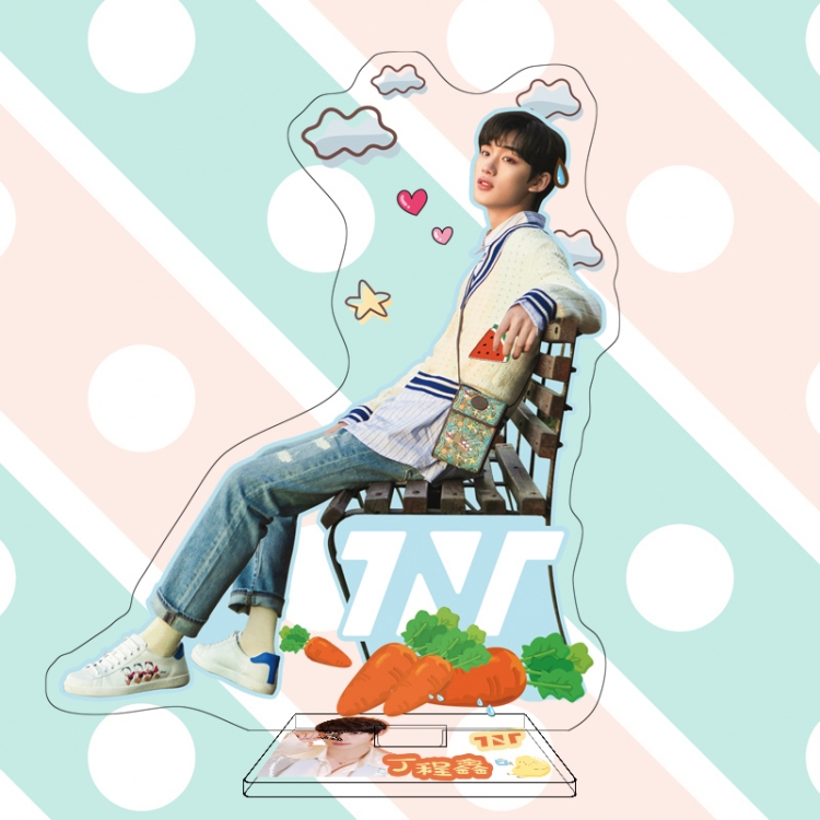 TNT star characters acrylic Standing Plates Keychain 16cm