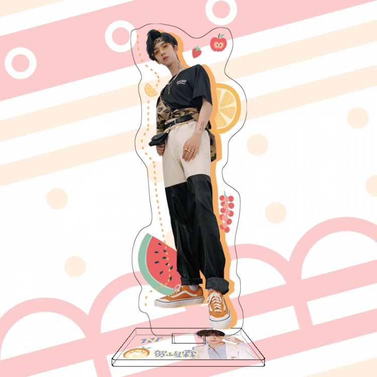 TNT star characters acrylic Standing Plates Keychain 16cm