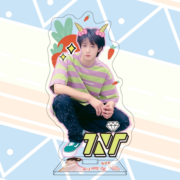TNT star characters acrylic Standing Plates Keychain 16cm