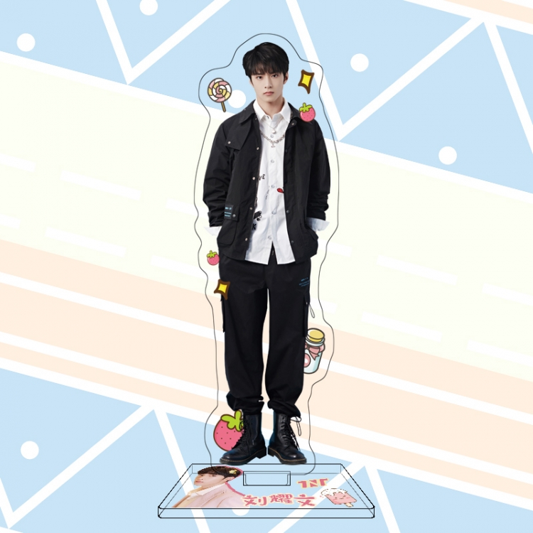 TNT star characters acrylic Standing Plates Keychain 16cm