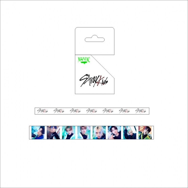 STRAY KIDS Adhesive tape and paper tape hand account sticker  price for 5 pcs