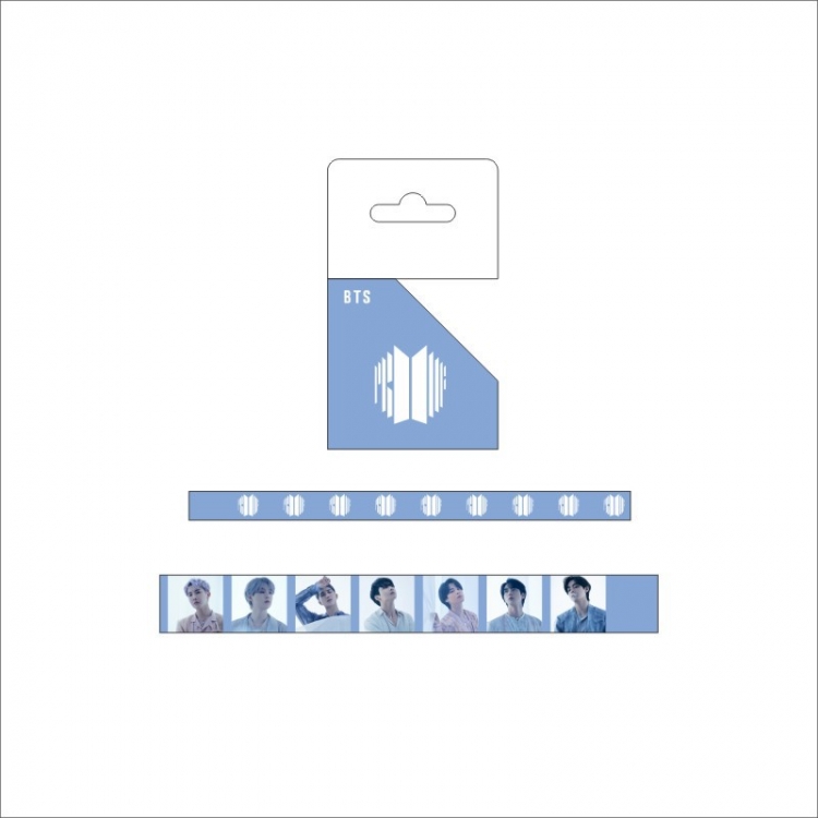 BTS Adhesive tape and paper tape hand account sticker  price for 5 pcs