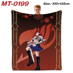 Fairy tail Anime Flannel Blank...